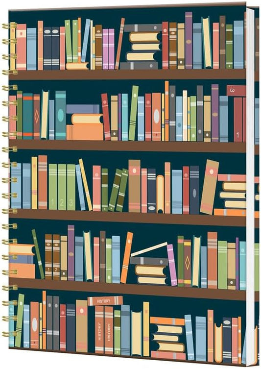 iampanda Spiral Journal Notebook,Strong Twin-Wire Binding with Premium Paper for Women,60 Sheets B5 College Ruled Notebook/Journal,Perfect for School Office Work,Book Library