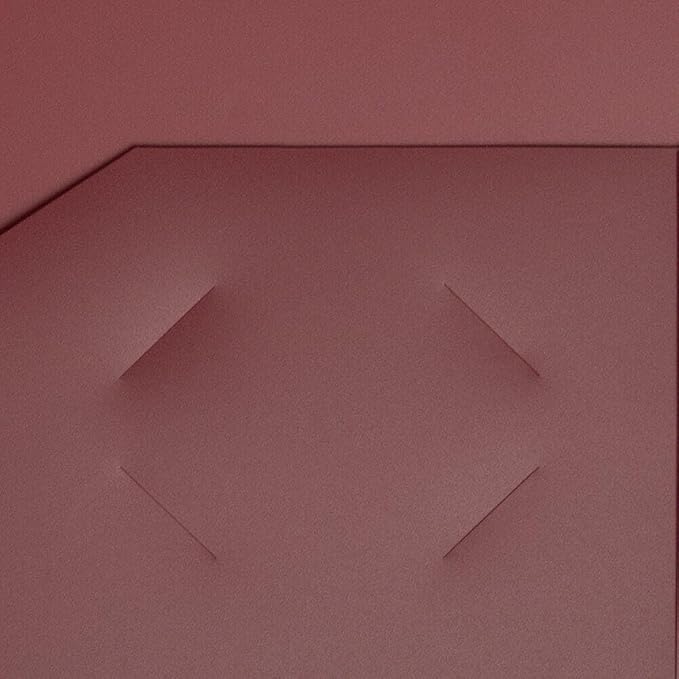 JAM PAPER Heavy Duty Plastic 2 Pocket Extra Tough School Folders - Burgundy - Bulk 144/Box