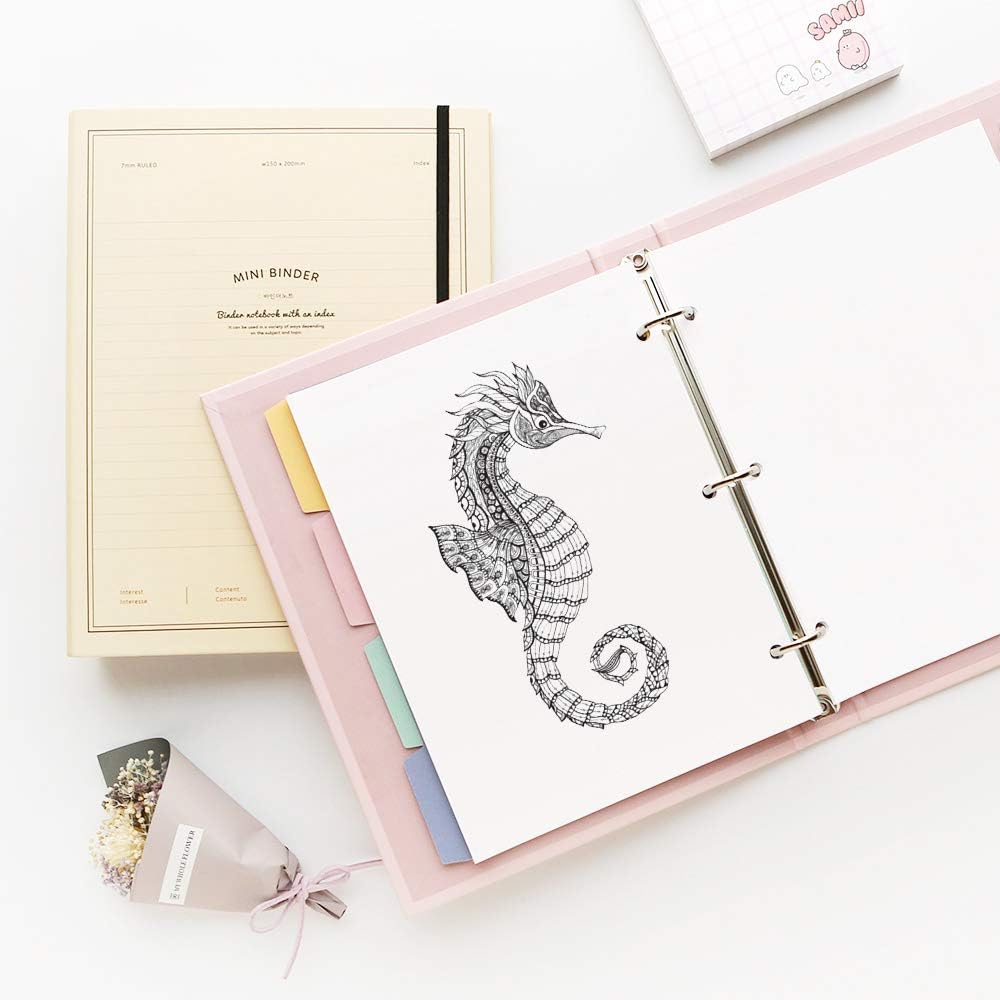 (3-Pack) A5 Filler Paper, 3 Hole Planner Refills, Organizer, Loose-leaf Binder Paper, Total 300 Sheets/600 Pages, 100gsm, Blank, White Paper, 5.8 x 8.2 Inch, 3 Hole Filler Paper, Mini Binder Refills