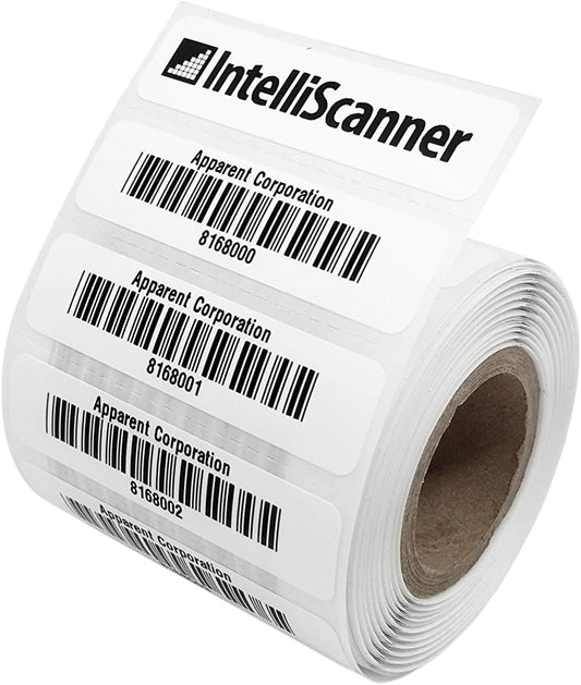 IntelliScanner Asset Tags (Roll of 500 - Customized)