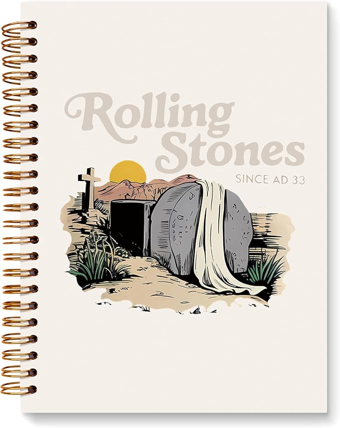 JXREQ Funny Christian Bible Notebook Journal for Note Taking Bible Note, Bible Journaling Notebook Prayer Journal for Women, Scripture Journal, Church Notes Notebooks 5.5x8.3