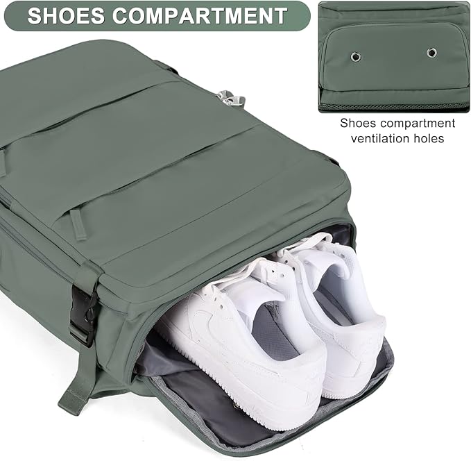 Travel Backpack For Women Men Airline Approved Carry On Backpack Flight Approved Waterproof Sports Luggage Backpack Casual Daypack Small Hiking Backpacks