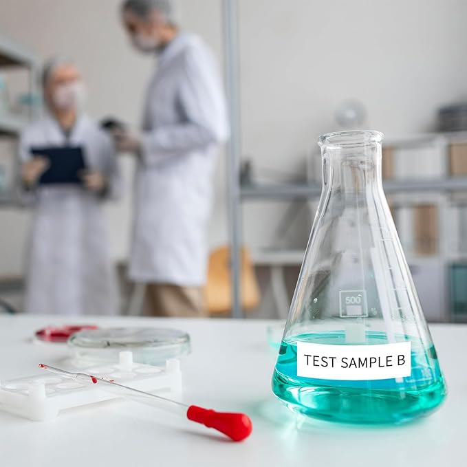 6-Pack Compatible Dymo D1 Label Tape 19mm 45803 45803s S0720830 Label Maker Refills, Black on White, 3/4 Inch x 23 Ft(7m), for Dymo LabelManager 360D 420P 450D 500TS 450 Duo Label Maker