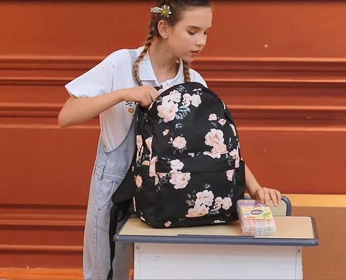 Bluboon Backpack for School Kids Backpack Teen Girls Bookbag Laptop Backpack Gifts for Women