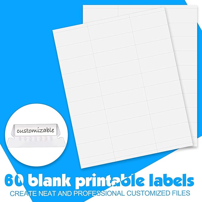 HERKKA Extra Capacity Hanging File Folders, 60 Pack Reinforced Letter Size Hanging Folders with Heavy Duty 2 Inch Expansion, Designed for Bulky Files, Medical Charts, Adjustable Tabs, Assorted Colors