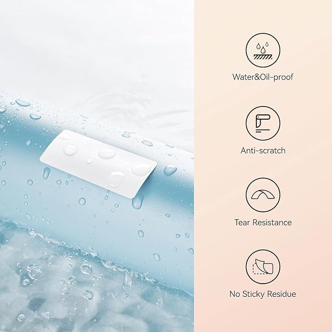 DEEPIN Label Maker Machine Portable Bluetooth Label Maker with Tape, Thermal Label Printer Multiple Templates for Phone, Mini Label Sticker Printer for Business Office Organization Pink