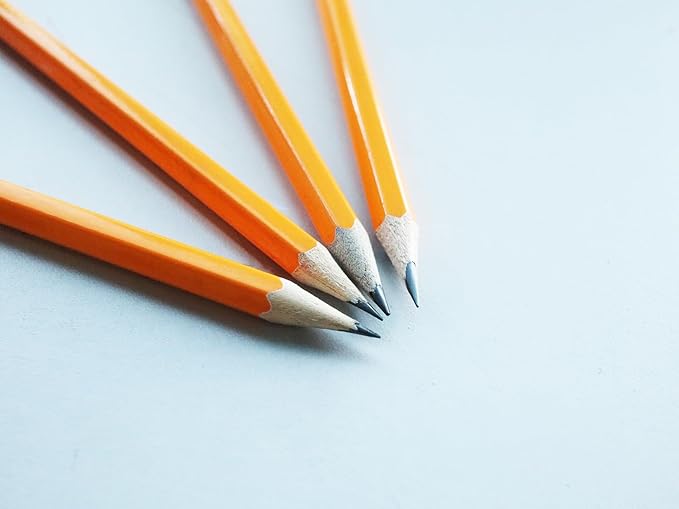 S & E TEACHER'S EDITION Woodcased #2 Pencils, Pre-sharpened, HB Lead Bulk Box, Pencils No. 2, Yellow, Back to school, 1000 Count