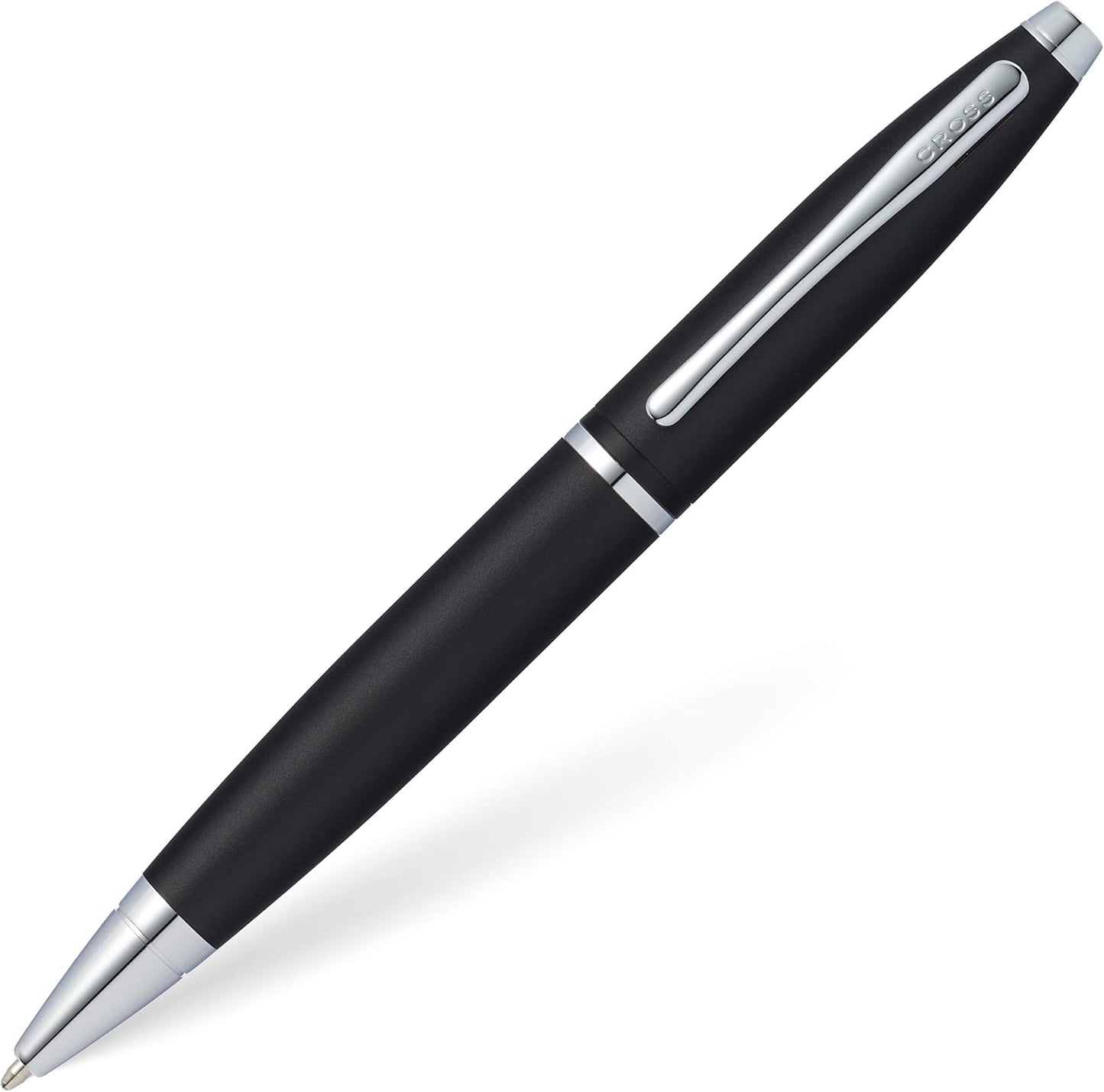 Cross Calais Refillable Ballpoint Pen Presented in a Luxury Gift Box - Medium Point, Black Ink, Matte Black
