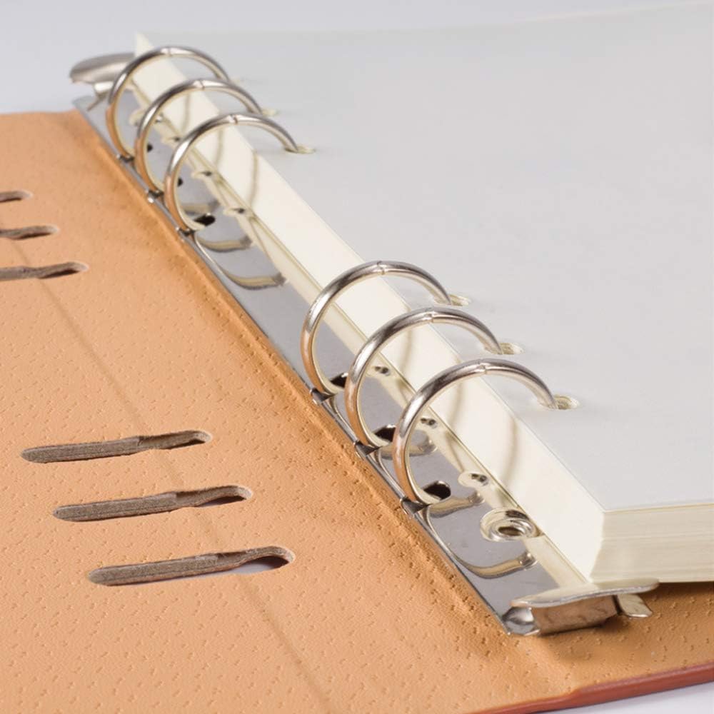 (3-Pack) A5 Blank Paper, Refills for Filofax Planner, Organizer, Binders, 6 Hole Punched, Total 300 Sheets/600 Pages, 100gsm, White, 5.8 x 8.2 Inch