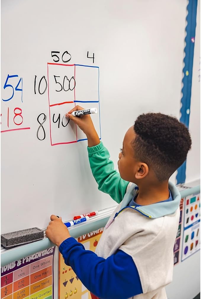 EXPO Low Odor Dry Erase Markers Chisel Tip Assorted Colors 16 Count