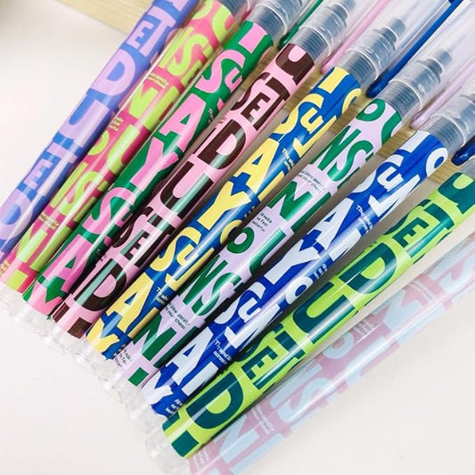 9 Pcs Gel Ink Pen Ballpoint Pens Black 0.5mm Quick Dry Fine Point Smooth Writing For Journaling Drawing Note-Taking College Office School Supplies