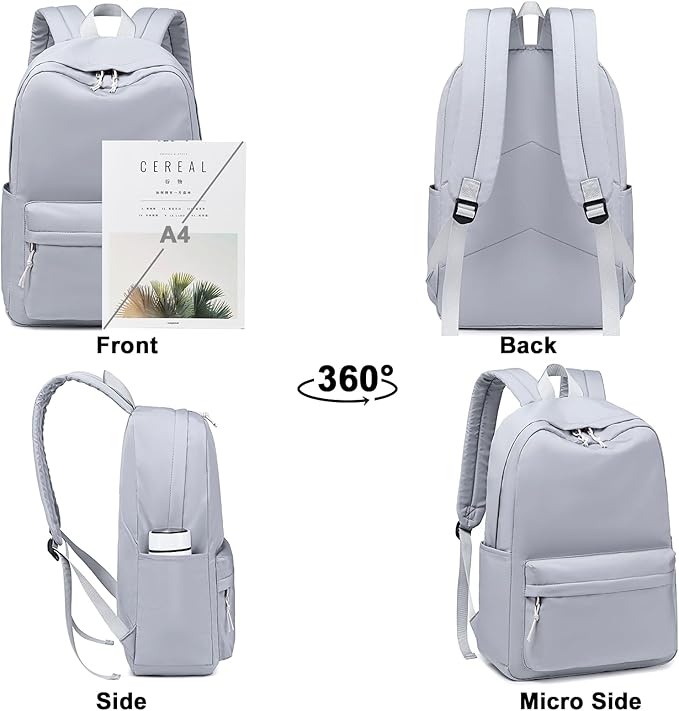 Bluboon School Backpack for Teen Girls Bookbags Elementary High School Corduroy Laptop Bags Women Travel Daypacks