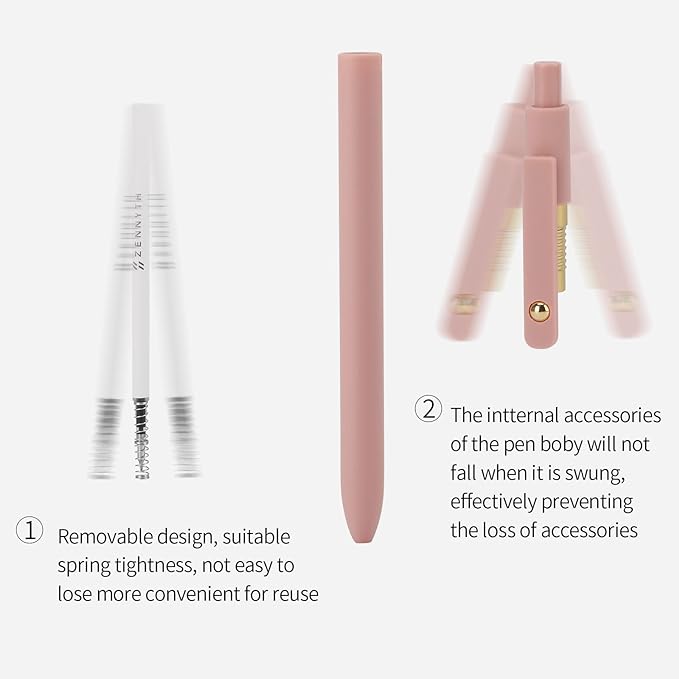 Ddaowanx Gel Pens,0.5mm Quick Dry Black Ink Pens Fine Point Smooth Writing Pens, Cute Office School Supplies Gifts for Women (24 Pcs Morandi-Black Ink)