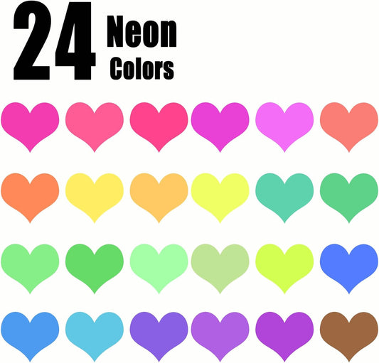 Neon Gel Pens for Coloring Book,72 Color Gel Pens Set including 24 Color Gel Pen with 48 Refills,40% More Ink Colored Gel Pens for Drawing, Doodling, Scrapbook, Journaling