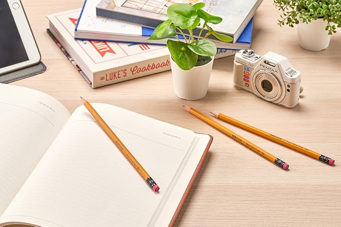 Bostitch Office Premium #2 Pencils, American Cedar Wood, Pre-Sharpened, HB Graphite, 144-Pack