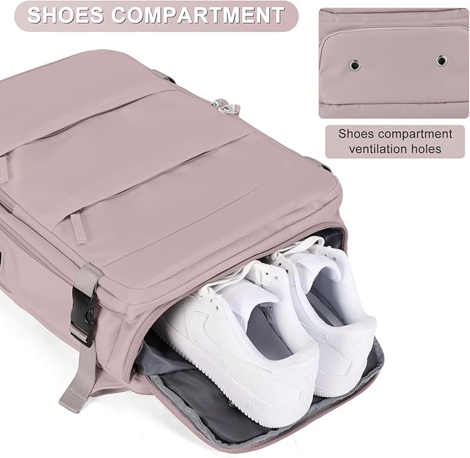 Large Travel Backpack For Women Men Airline Approved Carry On Backpack Flight Approved Waterproof Sports Backpack Casual Daypack Hiking Backpack