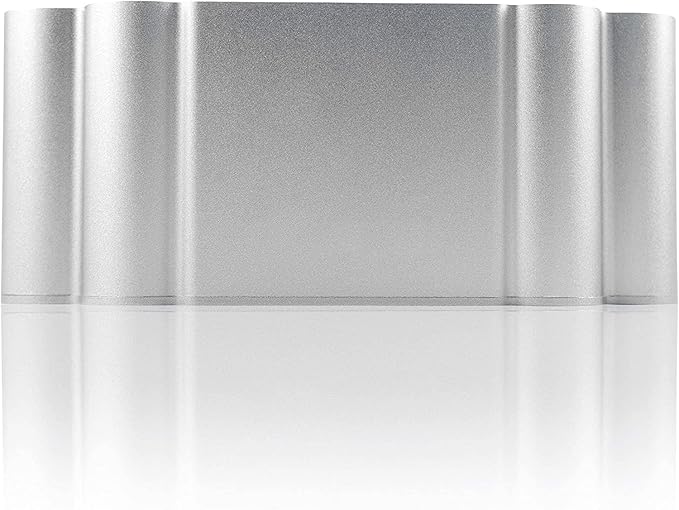 GLASSBOARD STUDIO Magnetic Dry Erase Marker Holder - Aluminum Organizer with Powerful Neodymium Magnets for Magnetic Glassboards, Whiteboards, Refrigerator, Locker - White Board Accessories & Storage