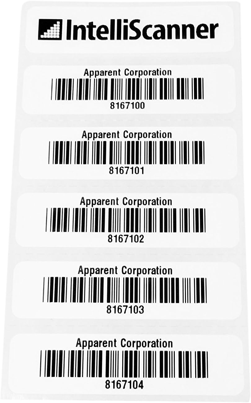 IntelliScanner Asset Tags (Roll of 500 - Customized)