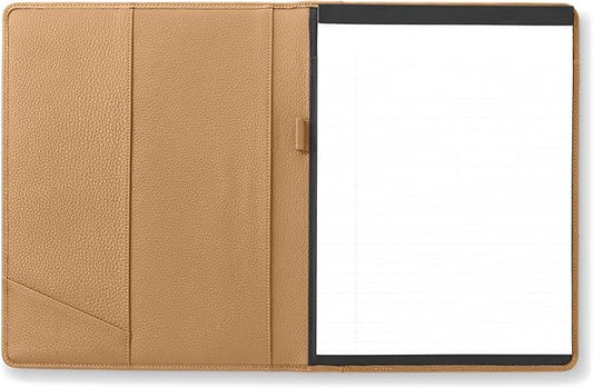 Leatherology Camel Standard Padfolio with Pen Loop
