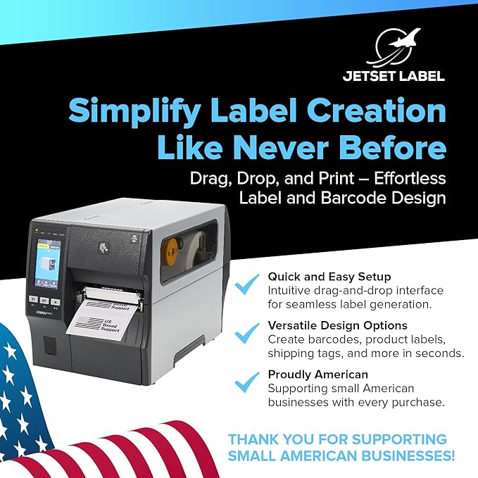 Zebra ZT411 203 DPI | Thermal Transfer & Direct Thermal | ZT41142-T010000Z Industrial Printer | Width 4 Inches Features Serial, USB, Ethernet & Bluetooth Connectivity