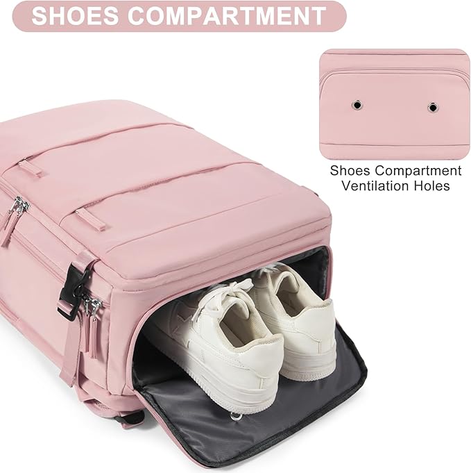 Large Travel Backpack for Women Airline Approved Carry on Backpack for Airplanes Mochila De Viaje Personal Item Travel Bag Spirit Airlines Personal Item Bag 18x14x8 Backpack for Traveling on Airplane