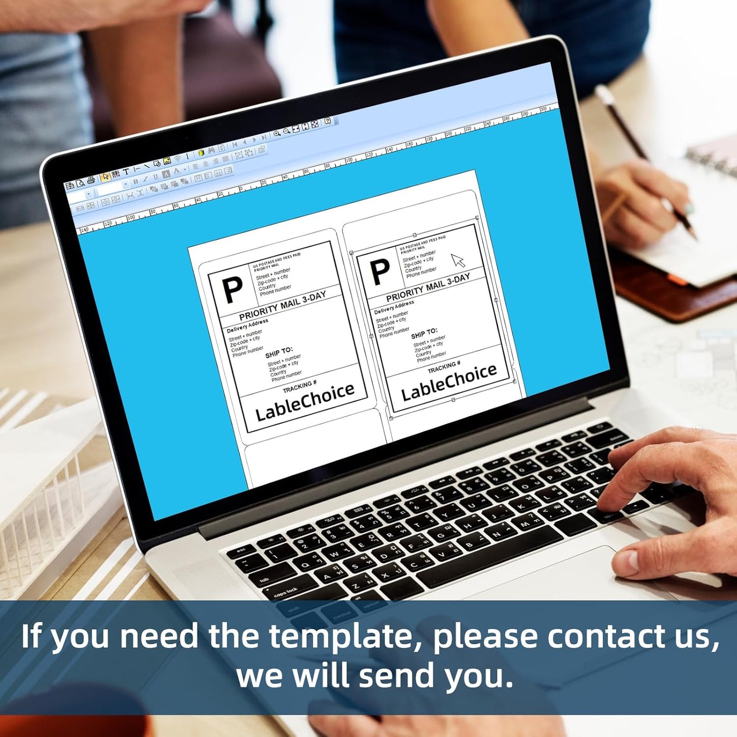 500 Sheets 2000 Labels 4"x5" 4 Up Shipping Address Labels for Laser & Inkjet Printers, Permanent Adhesive 4 per Page Shipping Stickers