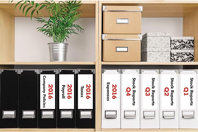 Brother QL-810W Professional Label Printer with USB and WIFI connectivity, Ultra-Fast printing up to 110 labels per minute with Standard Address label in Monochrome, Black & Red Printing Available