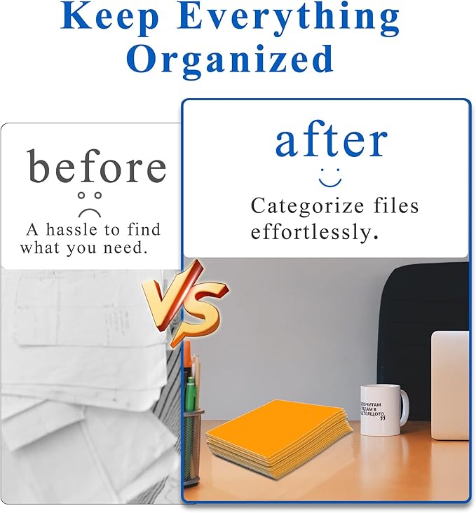 Zzrywuty 25 Packs Paper Folders with Pockets for Students, Businessmen and Office Workers,Letter Size,Two Pocket Folders with Card Slot for Office,Business,School Supplies