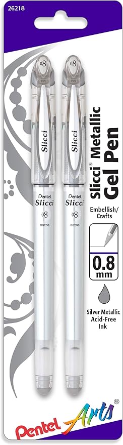 Pentel Quality Gel Ink Rollerball Pen (BG208BP2Z)