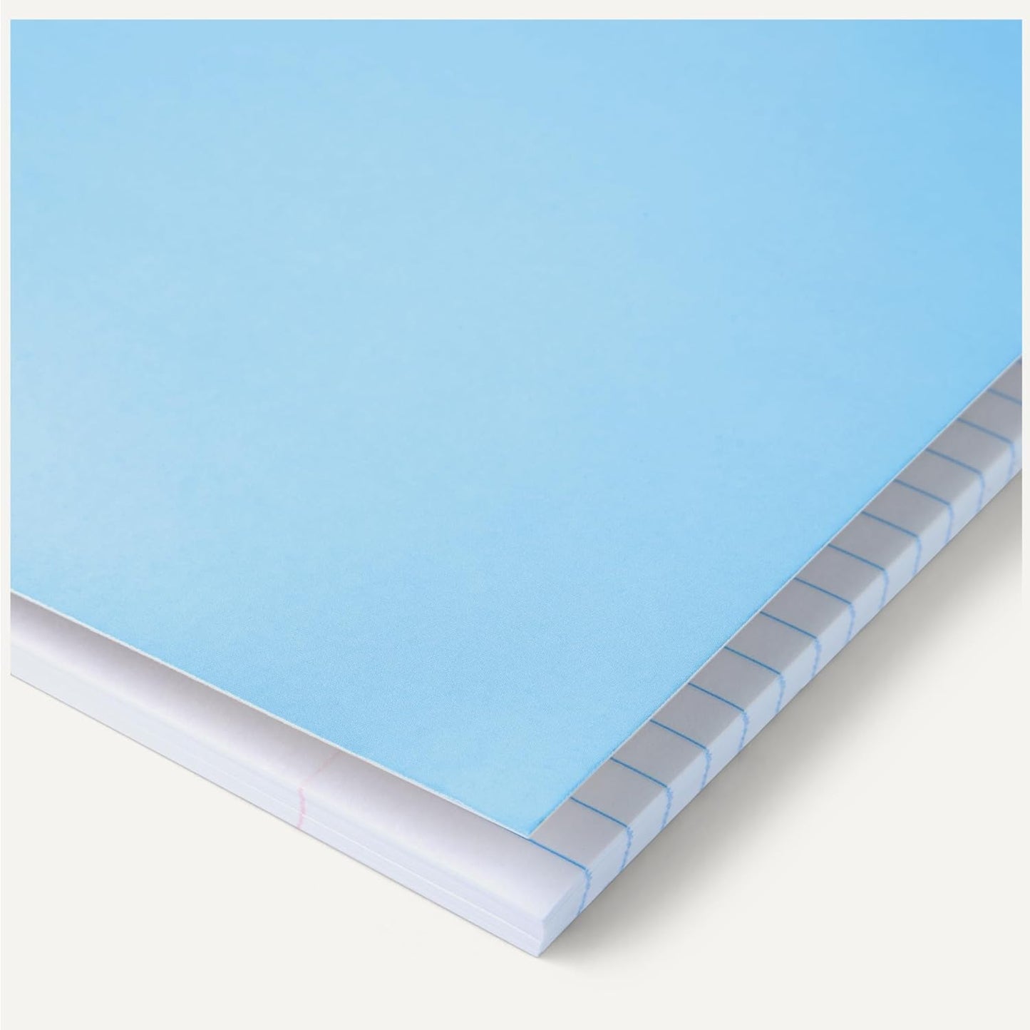 Amazon Basics College Ruled Spiral Notebook, 70 Sheets, 10.5" x 8", 5 pack, Assorted Pastel Solid Colors