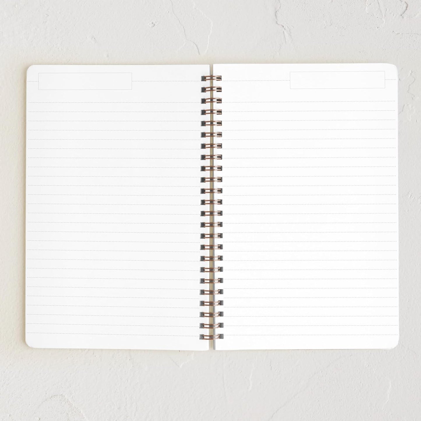 Minted Black Bow Notebook, Writing Journal for Notes & Journaling, Durable Acrylic Free Cover, Modern, Colorful & Simple Spiral Bound Journal Notebook with 80 Lined Pages, 5.5" x 8.5"