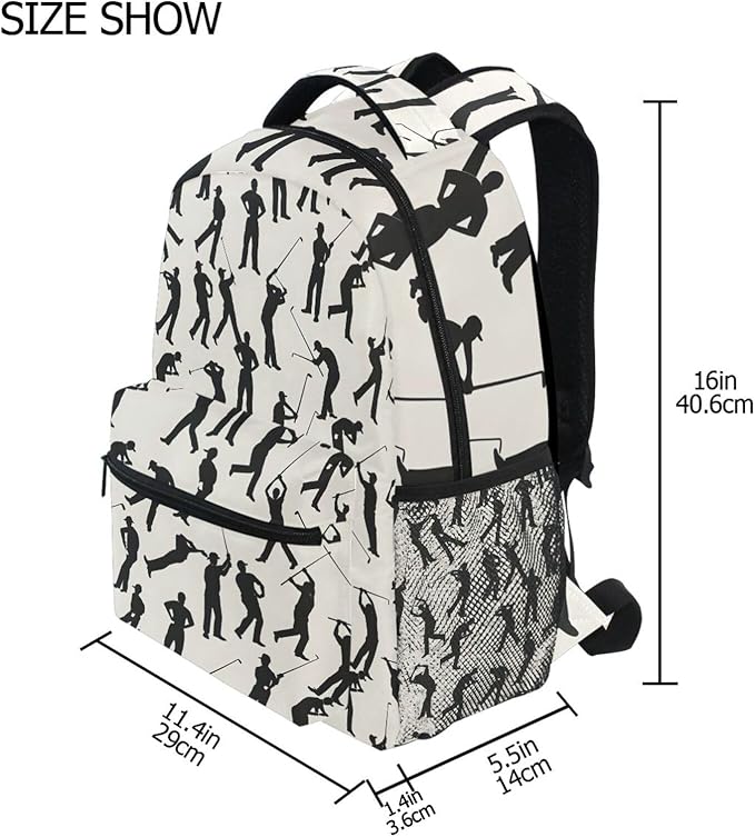 Baseball Player Backpack for School Student Laptop Travel School Bag for Boys Girls Daypack