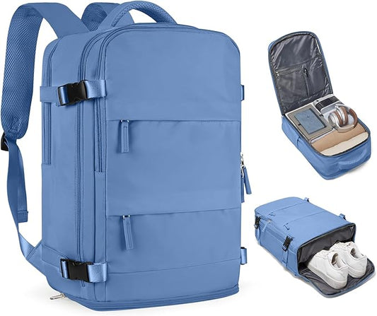 Travel Backpack for Women Airline Approved Carry on Backpack for Airplanes Mochila De Viaje Personal Item Travel Bag Spirit Airlines Personal Item Bag 18x14x8 Backpack for Traveling on Airplane