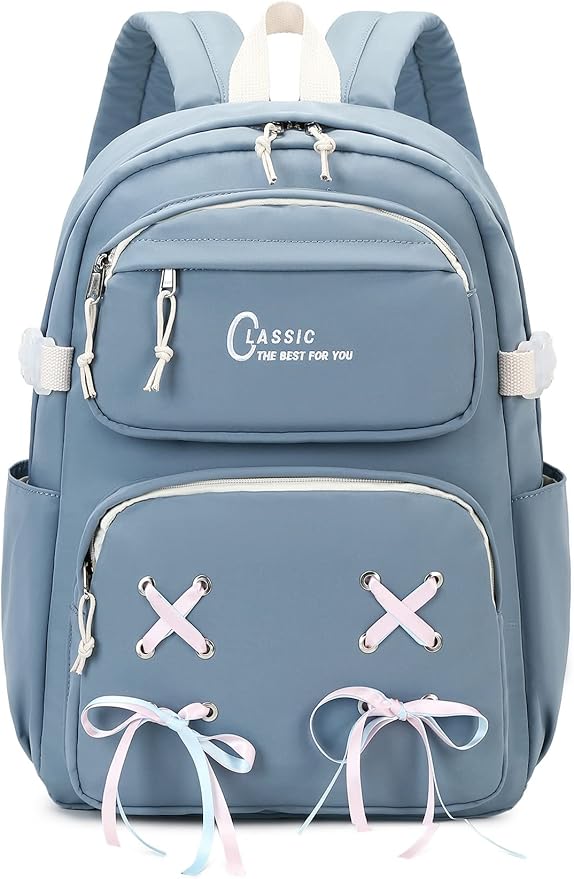 Casual School Bookbag Travel Backpack for Teen Girls