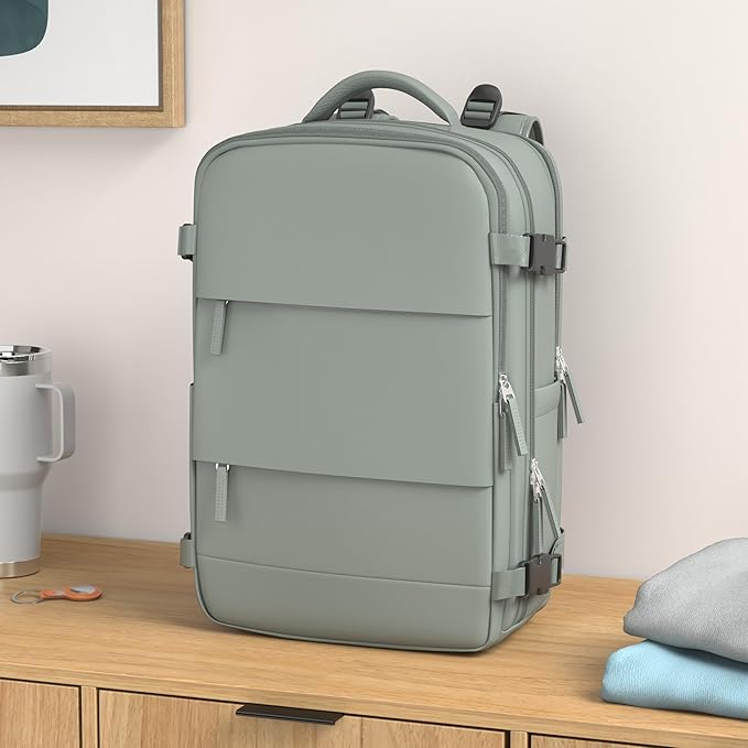 Large Travel Backpack For Women Men Airline Approved Carry On Backpack Flight Approved Waterproof Sports Luggage Backpack Casual Daypack Small Hiking Backpack