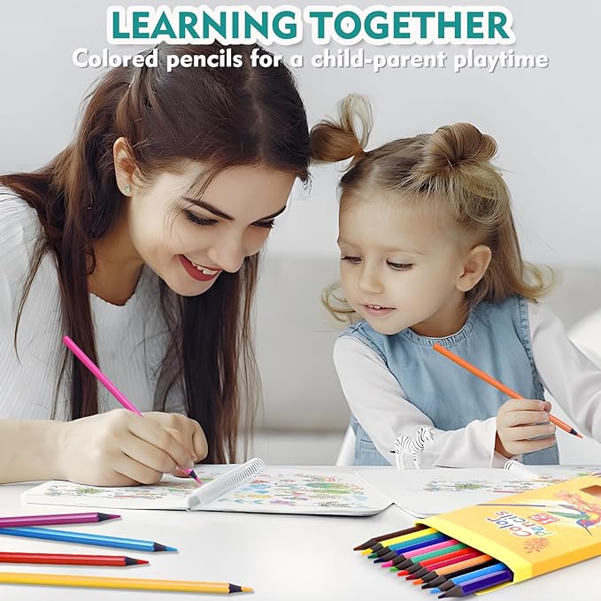 Colored Pencils Bulk,144 Count Colored Pencils for Kids, 12 Packs 12 Colors, Back to School Supplies For Teachers,Back to School Supplies, Classroom Prizes,Not easily breakable