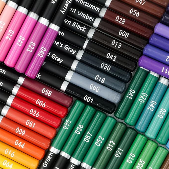 Colored Pencils for Adult Coloring Books, 72 Color Pencil Set, Soft Core Color Pencils for Adult Coloring Book, Coloring Pencils for Adults - Drawing, Sketching, Blending & Shading-Art Supplies.