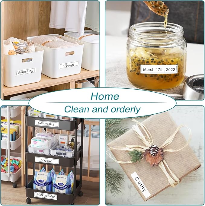 BOYEEZON 10Pack P Touch Tape 12mm 0.47 White Replacement for Brother TZ Tape TZe-231 Laminated White Label Maker Refills Compatible with Brother P Touch PTH110 PT-D200 PTD600 PTD220 Label Maker