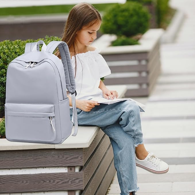 Bluboon School Backpack for Teen Girls Bookbags Elementary High School Corduroy Laptop Bags Women Travel Daypacks