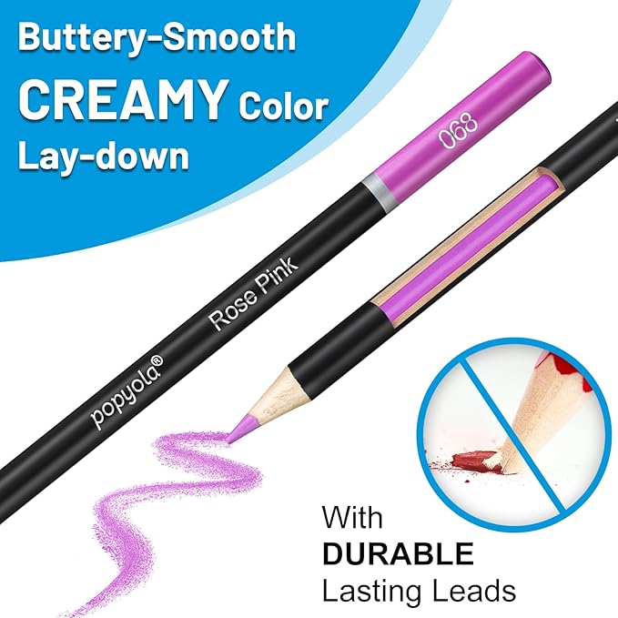 136 PCS Colored Pencils Set for Adult Coloring Books, 120 Colored Pencils with Sketchbook, Coloring Book, Sharpener, Soft Core Oil-Based Coloring Pencils for Artists Drawing Sketching Blending Shading