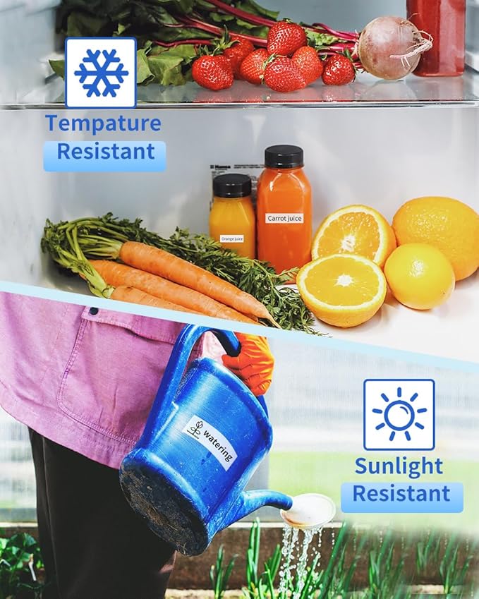 Wonfoucs PTouch 6mm 1/4" (0.23") Laminated TZ Tape Replace for Brother TZe-211 TZe211 TZ-211 TZ211 P Touch Label Tape Narrow Work with Brother Label Maker PTD220 PTH110 PTD210 PT-D202, 8m, 4-Pack