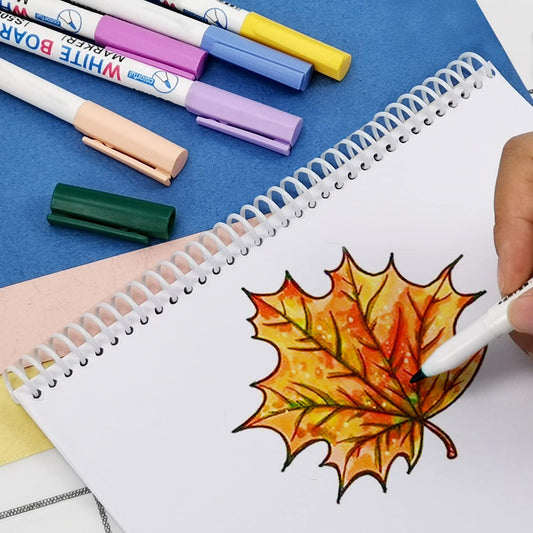 Rayson 5/16" Plastic Spiral Binding Coil, 40 Sheets Capacity, 4:1 Pitch 7.9mm White Coil Binding Spines for Business and Educational Purposes, Pack of 100