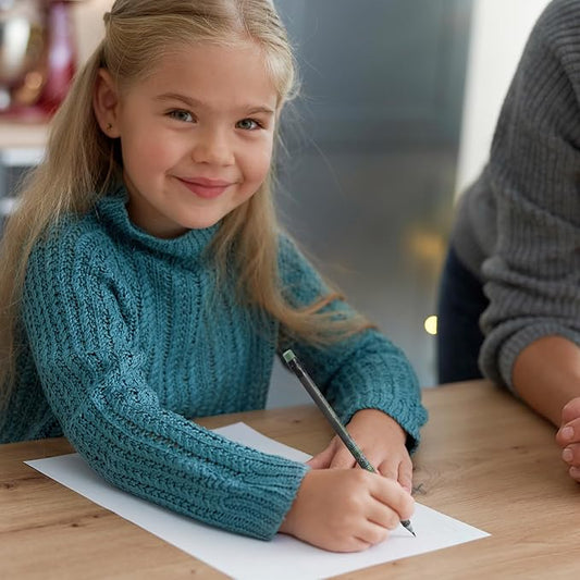 ECOTREE Pencils #2 Pre-Sharpened Pencils for Kids Number 2 Pencil with Erasers for School, Writing, 12 Count