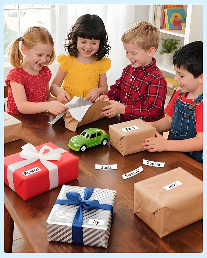 Rplacement for Brother Label Maker Tape Refill 12 mm 0.47 Laminated White TZe-231 Compatible with Brother P-Touch PT-H110 PT-D210 Label Maker Machine, Black on White, 1/2 Inch x 26.2 Feet, 15 Pack