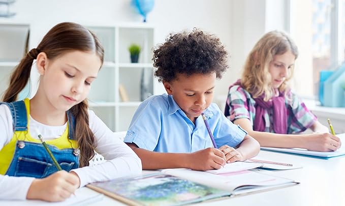 ECOTREE Pencils #2 Pre-Sharpened Pencils for Kids Number 2 Pencil with Erasers for School, Writing, 12 Count