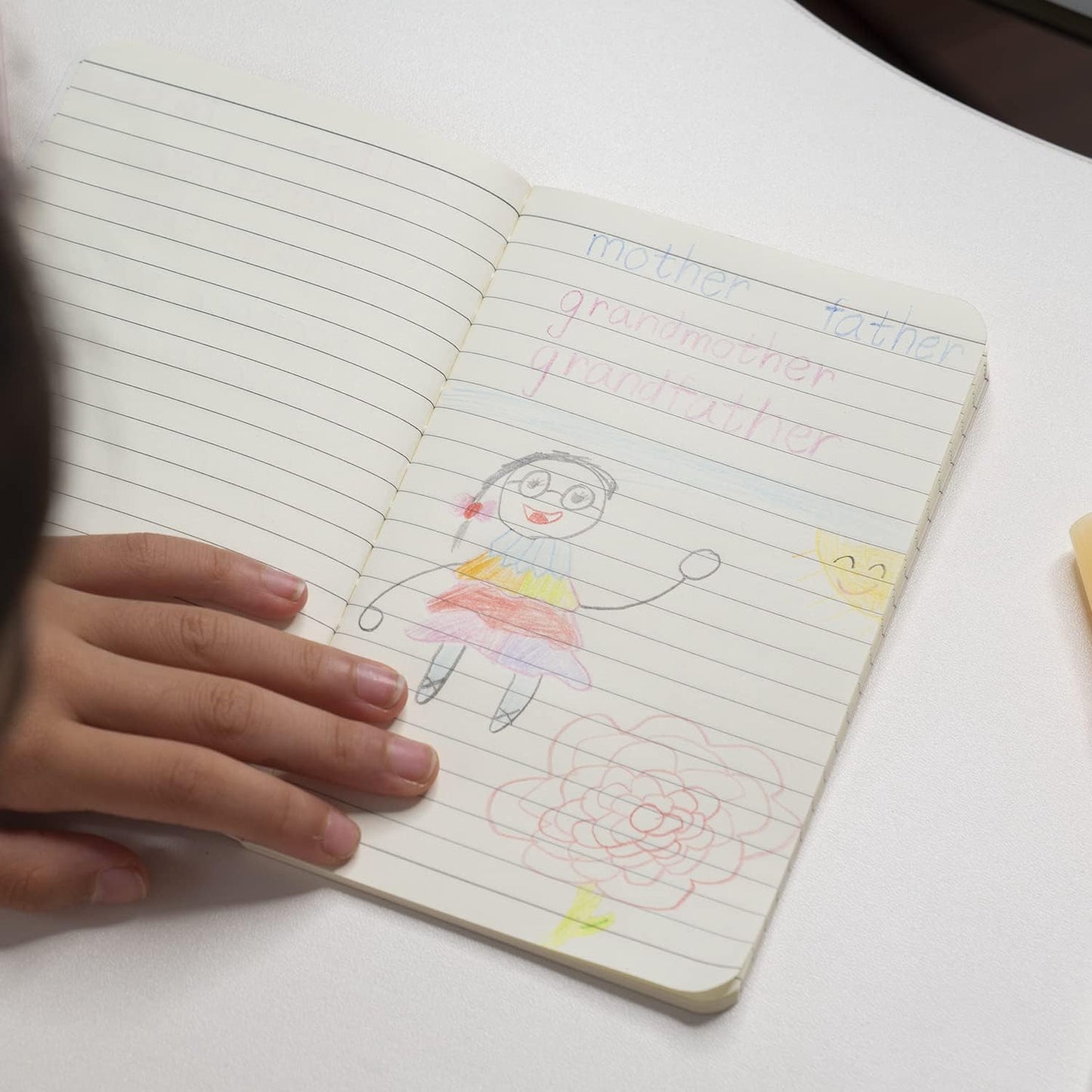 TWONE Pocket Notebook, 6 Pack Softcover Mini Notebooks 3.5" x 5.5" Kraft Brown Notebook Small Memo Notepad for Men Women Kids Traveler Author, 30 Sheets,60 Lined Pages