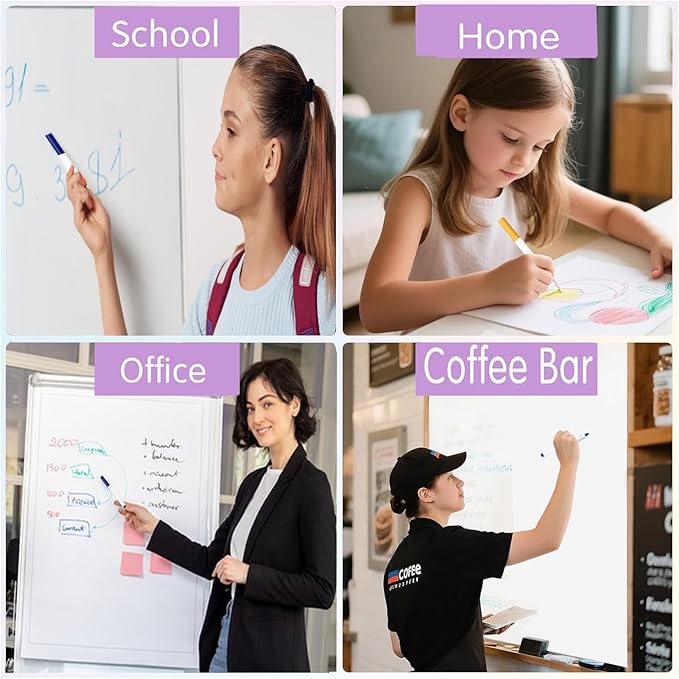 14 Pcs 4.1 Inch 7 Colors Mini Neon Dry Erase Markers, Acrylic Board Color Neon Markers Pens for LED Drawing Message Writing Note Board with Colors