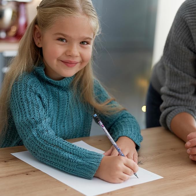 ECOTREE Pencils #2 Pre-Sharpened Pencils for Kids Number 2 Pencil with Erasers for School, Writing, 12 Count