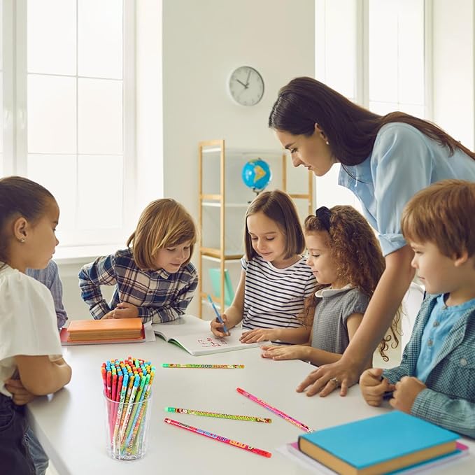 Kolewo4ever 200 Pieces Bible Verses Pencils Religious Pencil Christian Pencil with Inspirational Scripture for Students Teacher Classroom Religious School Supplies,20 styles