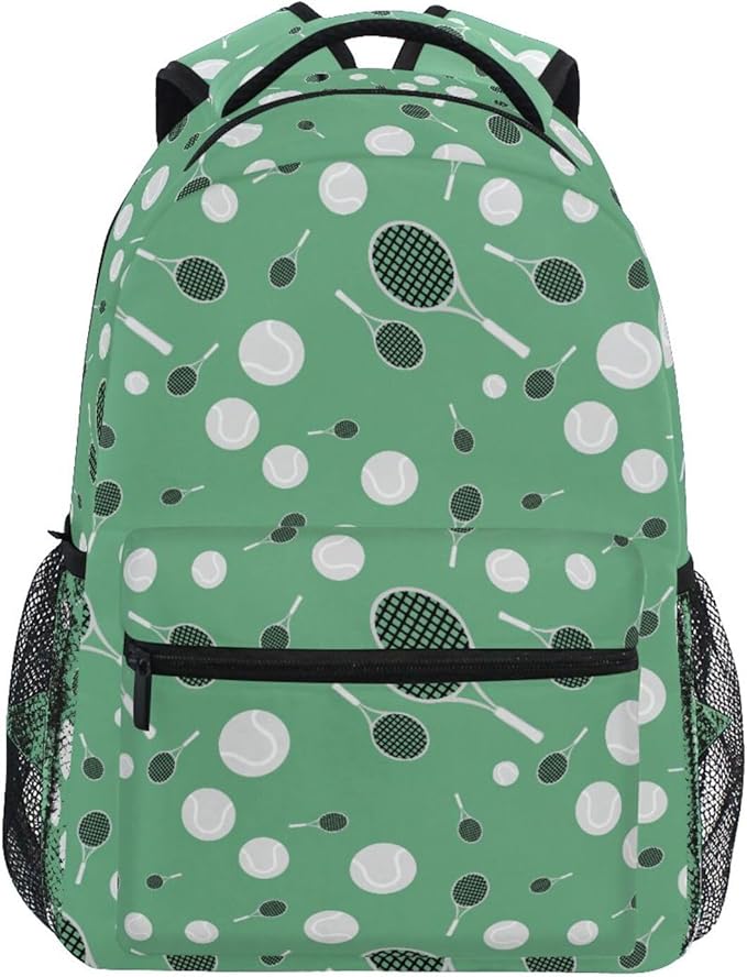 Tennis Backpack for School Student Laptop Travel School Bag for Boys Girls Daypack